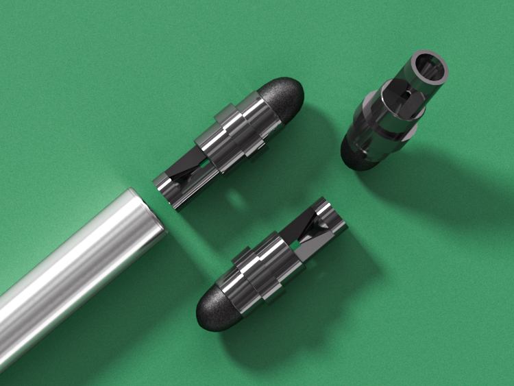 双头两用眉笔空管包材注塑加工 双头两用眉笔空管包材注塑加工