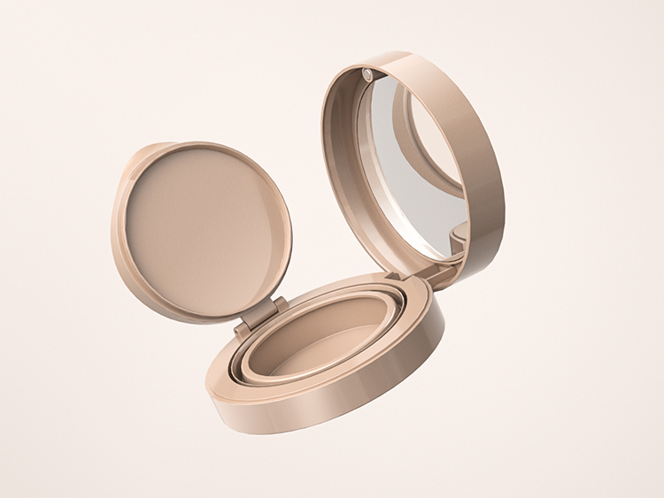 定制气垫空盒圆形BB霜空盒子 定制气垫空盒圆形BB霜空盒子