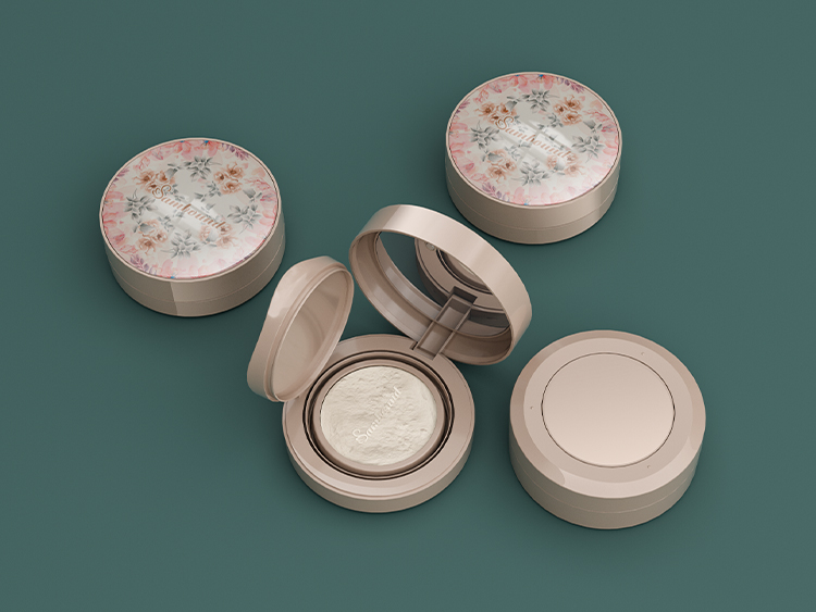 定制气垫空盒圆形BB霜空盒子 定制气垫空盒圆形BB霜空盒子