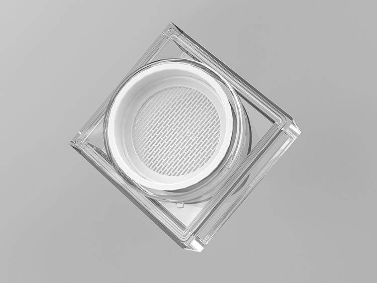 塑料蜜粉分装盒散粉盒包材注塑加工 塑料蜜粉分装盒散粉盒包材注塑加工