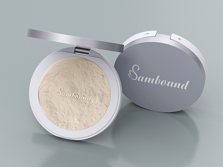 空磁吸盖粉饼盒包装注塑加工 空磁吸盖粉饼盒包装注塑加工