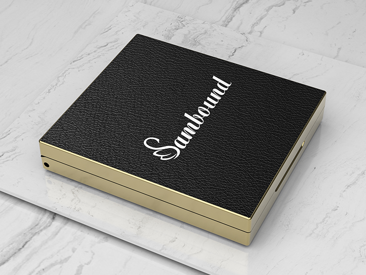 仿皮革纹理四色眼影盘包装加工定制 仿皮革纹理四色眼影盘包装加工定制